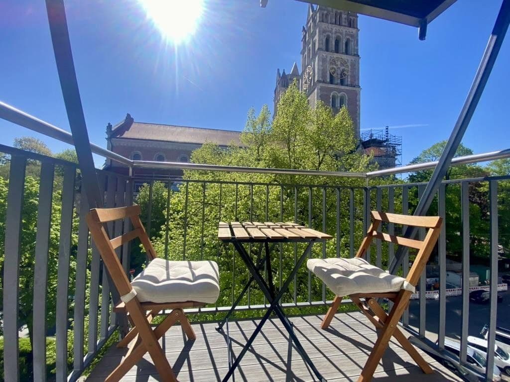 Pronájem bytu 1+1 28 m², Ickstattstrasse 34, München, Bavorsko Pronájem bytu 1+1 28 m², Ickstattstrasse 34, München, Bavorsko