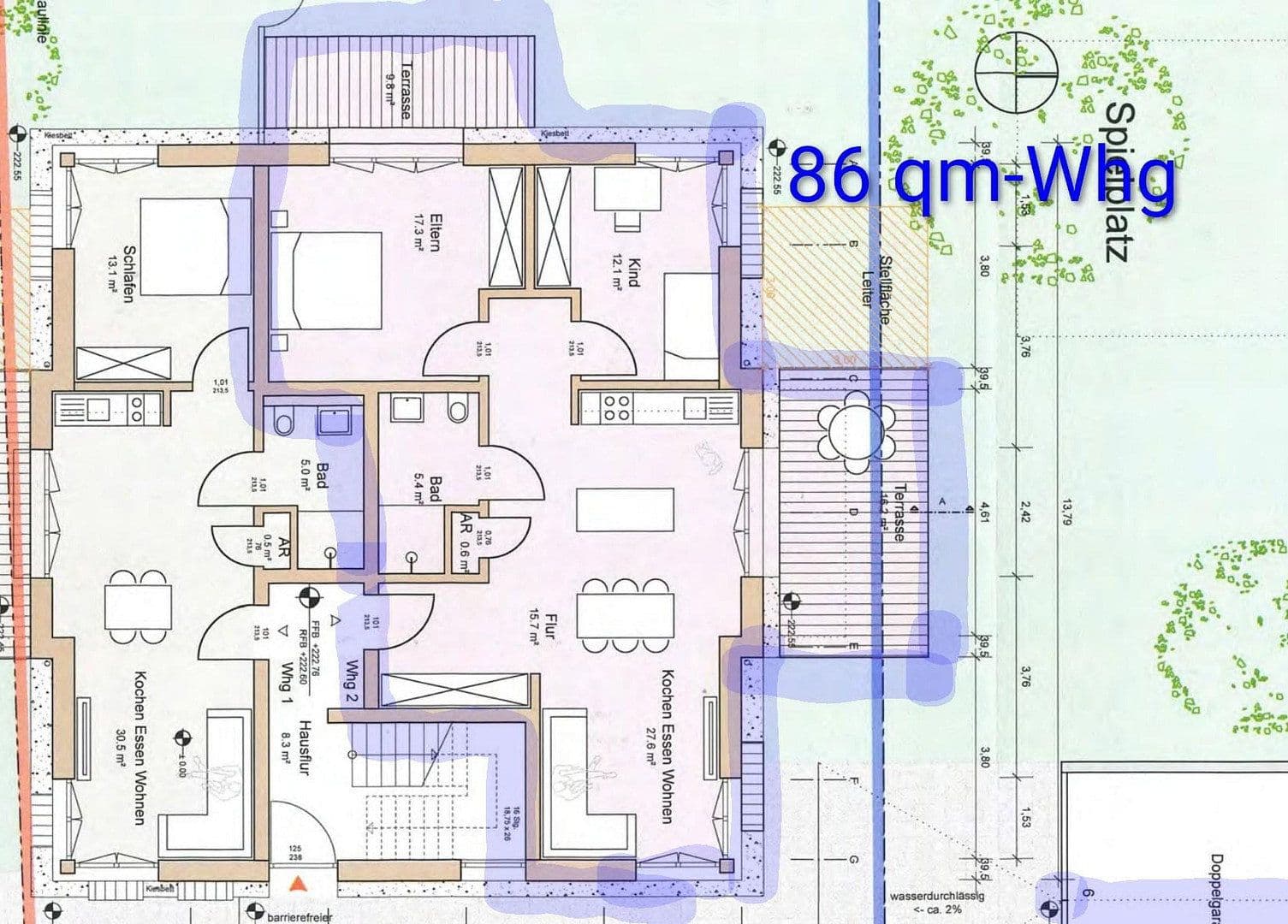 Pronájem bytu 3+1 86 m², Von-Gemmingen-Str. 15, Bad Rappenau, Bádensko-Württembersko Pronájem bytu 3+1 86 m², Von-Gemmingen-Str. 15, Bad Rappenau, Bádensko-Württembersko
