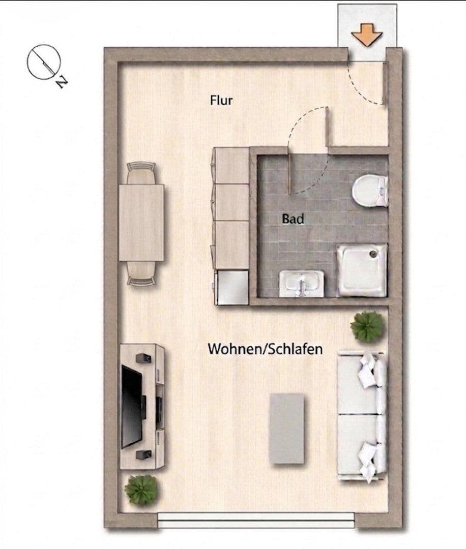 Prodej bytu 1+1 26 m², Lerchenauerstr. 12, München, Bavorsko Prodej bytu 1+1 26 m², Lerchenauerstr. 12, München, Bavorsko