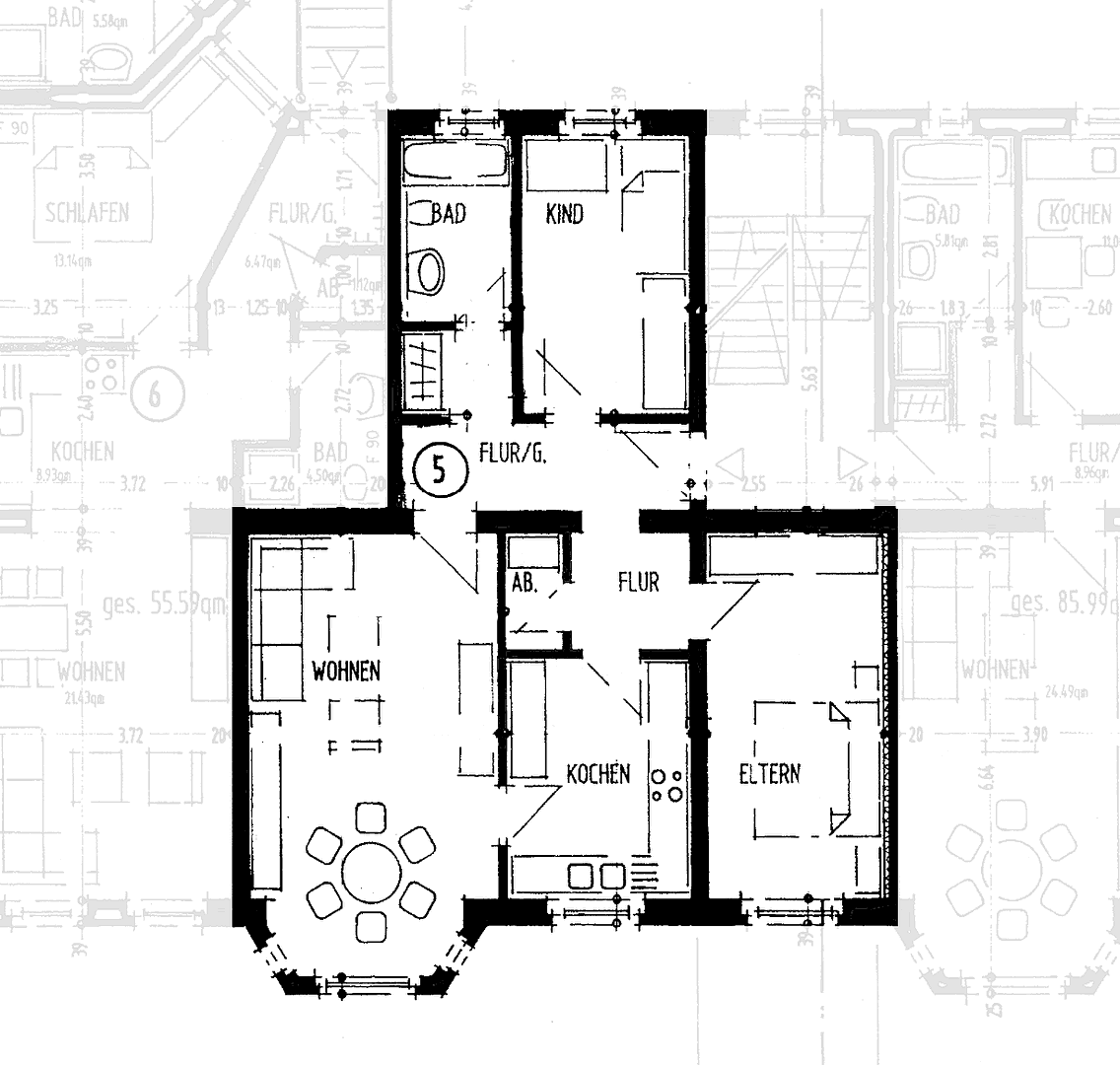 Pronájem bytu 3+1 78 m², Friesenstraße 57, Magdeburg, Sasko-Anhaltsko Pronájem bytu 3+1 78 m², Friesenstraße 57, Magdeburg, Sasko-Anhaltsko