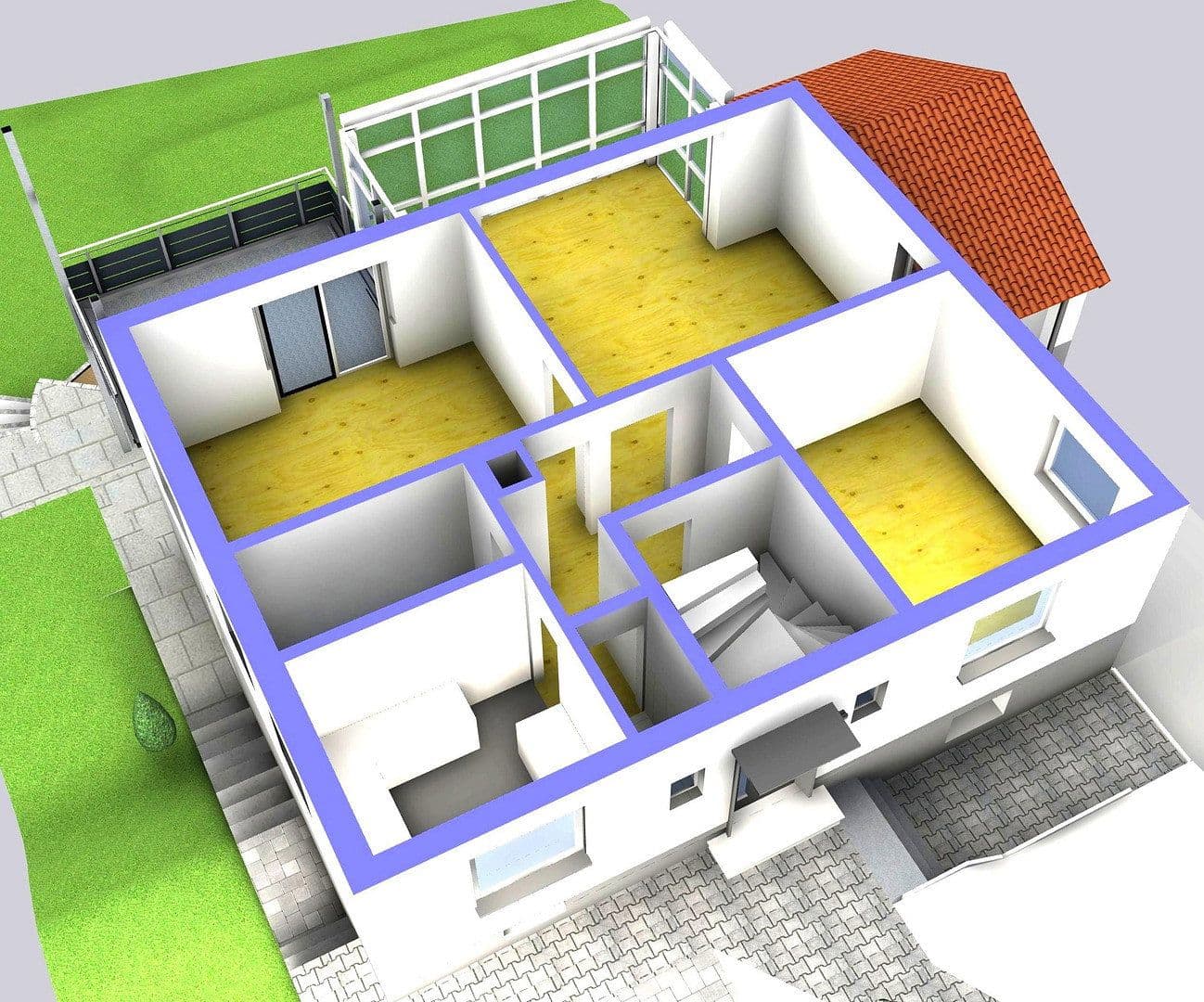 Pronájem bytu 3+1 87 m², Stuttgart, Bádensko-Württembersko Pronájem bytu 3+1 87 m², Stuttgart, Bádensko-Württembersko