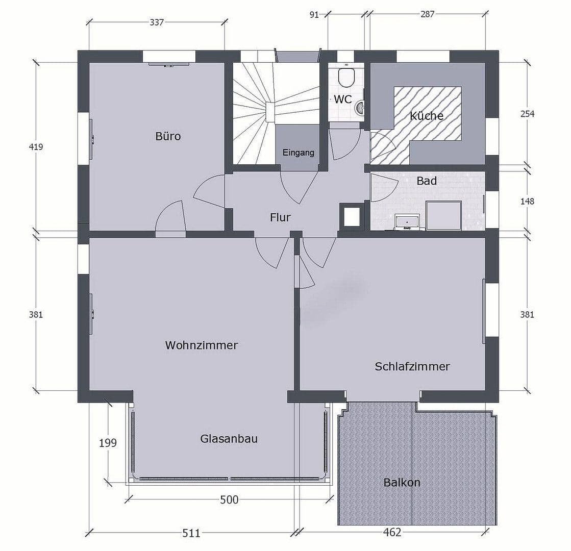 Pronájem bytu 3+1 87 m², Stuttgart, Bádensko-Württembersko Pronájem bytu 3+1 87 m², Stuttgart, Bádensko-Württembersko