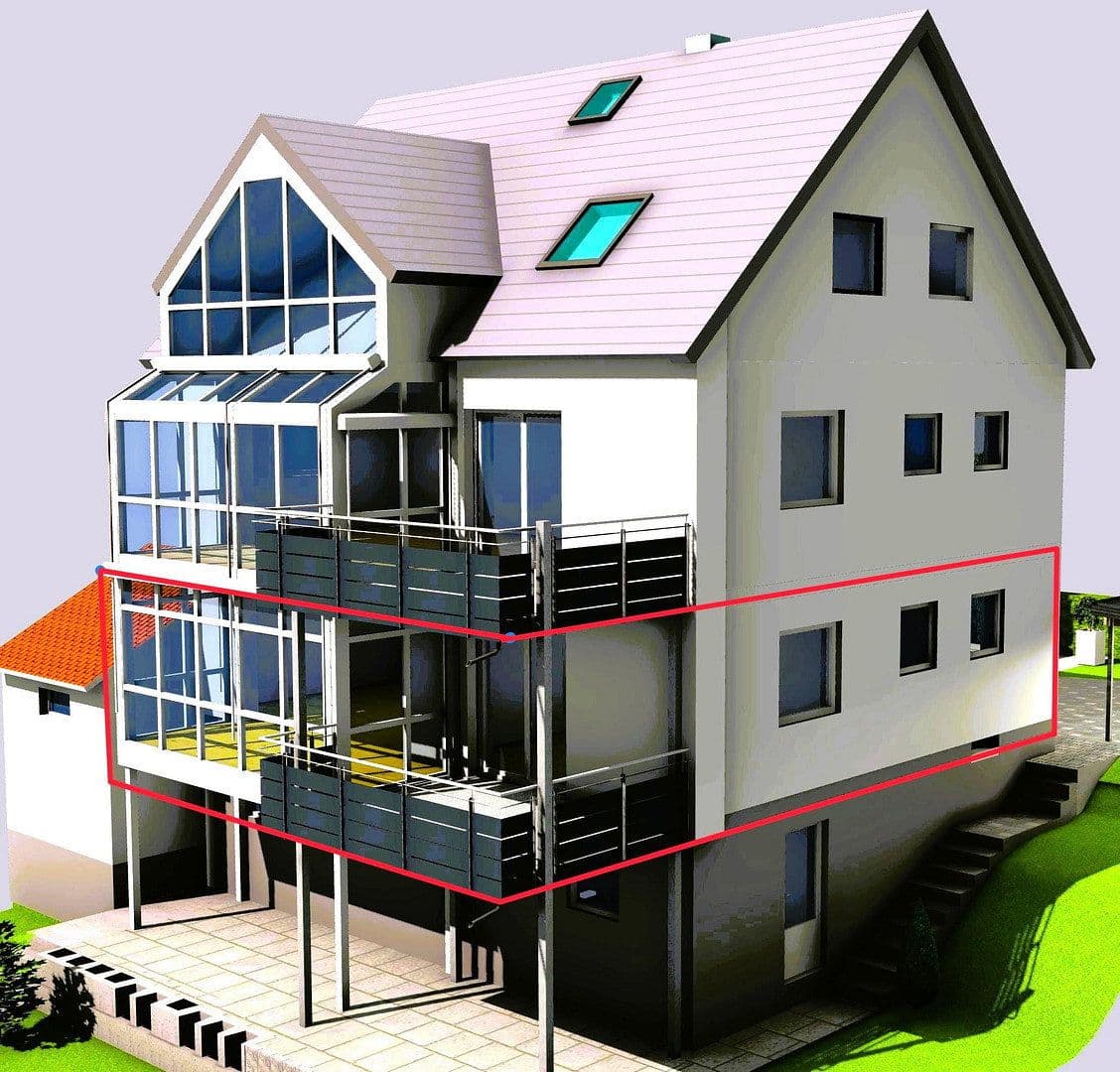 Pronájem bytu 3+1 87 m², Stuttgart, Bádensko-Württembersko Pronájem bytu 3+1 87 m², Stuttgart, Bádensko-Württembersko