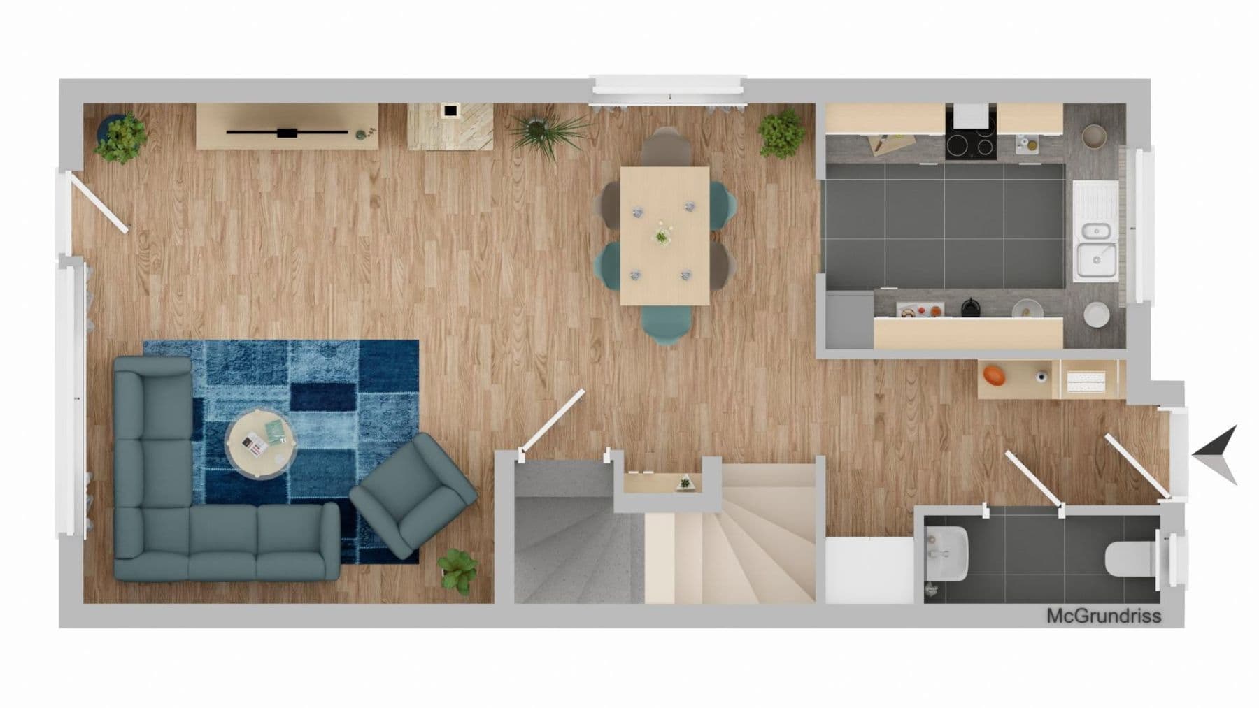 Prodej domu 141 m², pozemek 224 m², In der Wolfskaute 23, Weiterstadt, Hessen Prodej domu 141 m², pozemek 224 m², In der Wolfskaute 23, Weiterstadt, Hessen