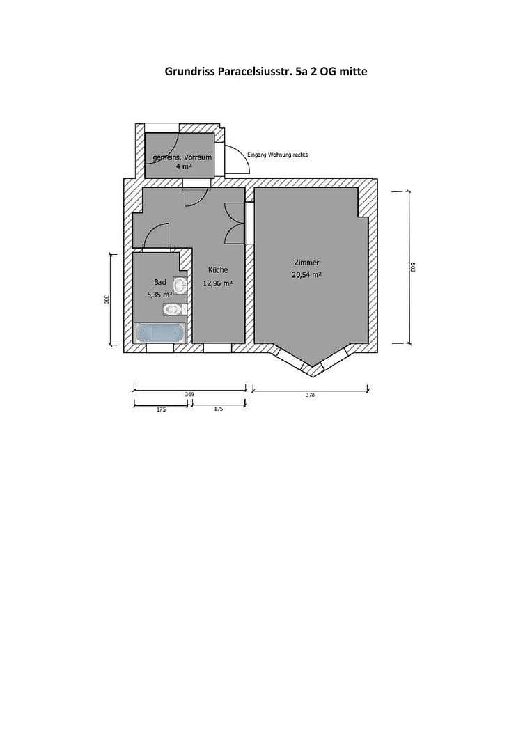 Pronájem bytu 1+1 39 m², Paracelsussstr. 5a, Halle, Sasko-Anhaltsko Pronájem bytu 1+1 39 m², Paracelsussstr. 5a, Halle, Sasko-Anhaltsko