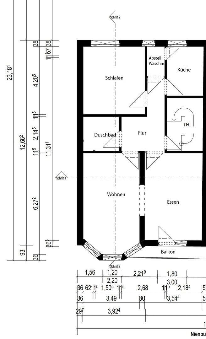 Pronájem bytu 3+1 89 m², Bremen, Bremen Pronájem bytu 3+1 89 m², Bremen, Bremen