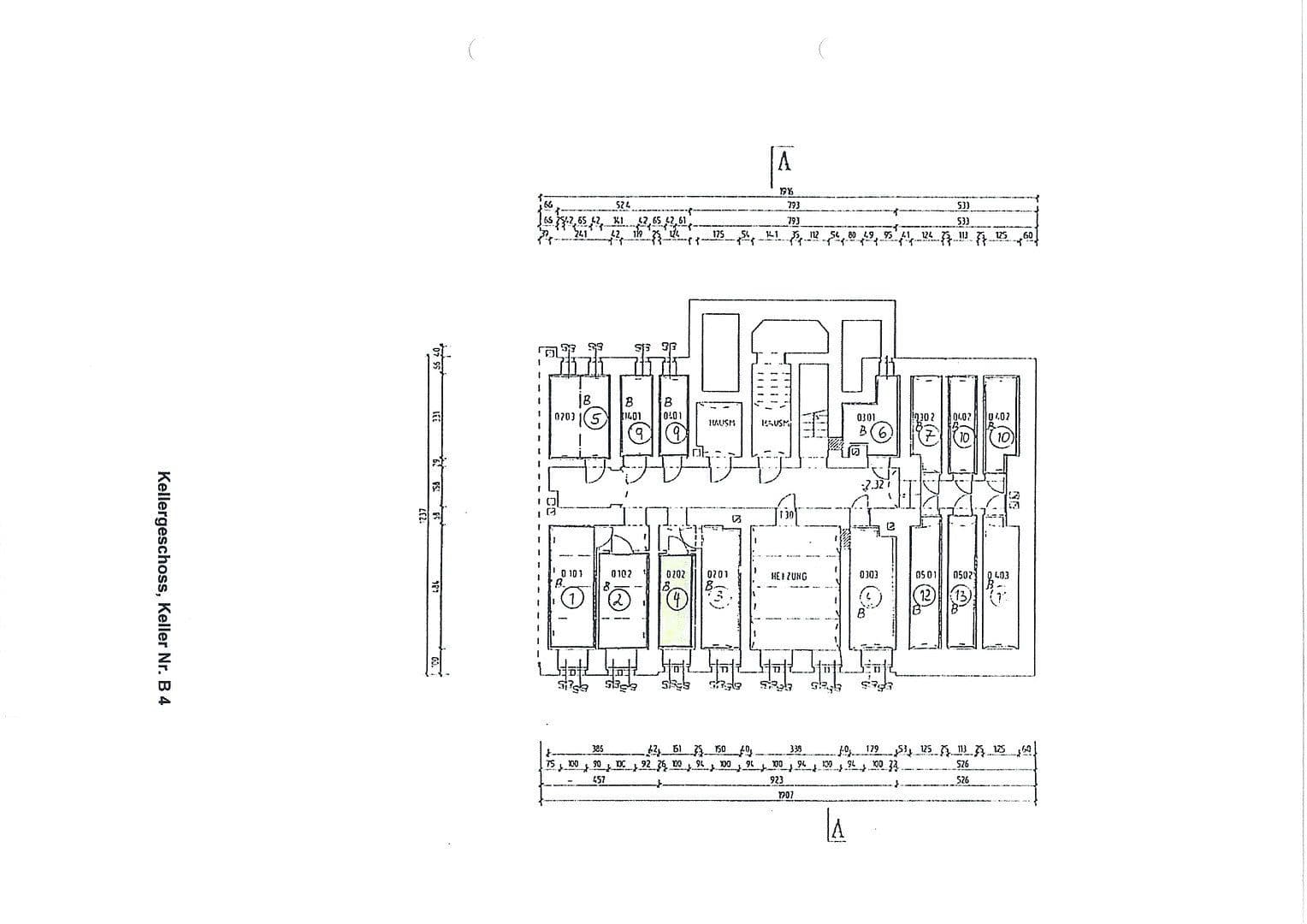 Pronájem bytu 2+1 51 m², Further Straße 8, Chemnitz, Sasko Pronájem bytu 2+1 51 m², Further Straße 8, Chemnitz, Sasko