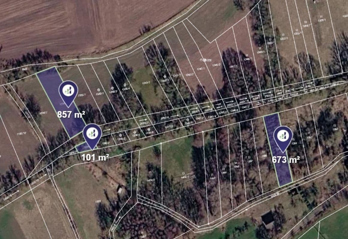 Prodej pozemku 1.631 m², Velvary, Středočeský kraj Prodej pozemku 1.631 m², Velvary, Středočeský kraj