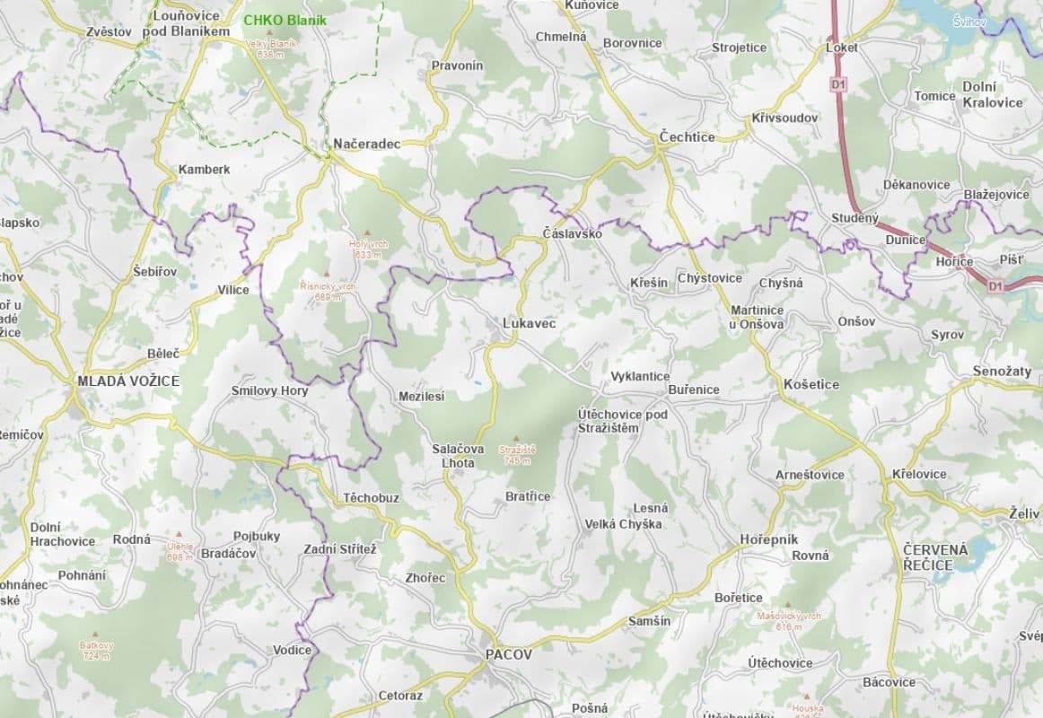 Prodej pozemku 9.127 m², Lukavec, Kraj Vysočina Prodej pozemku 9.127 m², Lukavec, Kraj Vysočina