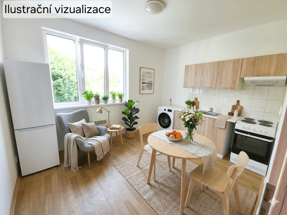Pronájem bytu 1+1 33 m², Mládežnická, Mšené-lázně, Ústecký kraj Pronájem bytu 1+1 33 m², Mládežnická, Mšené-lázně, Ústecký kraj