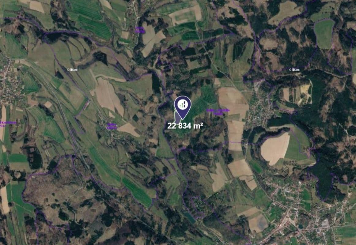 Prodej pozemku 22.834 m², Kunštát, Jihomoravský kraj Prodej pozemku 22.834 m², Kunštát, Jihomoravský kraj
