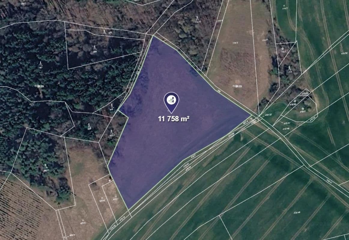 Prodej pozemku 11.758 m², Kunštát, Jihomoravský kraj Prodej pozemku 11.758 m², Kunštát, Jihomoravský kraj