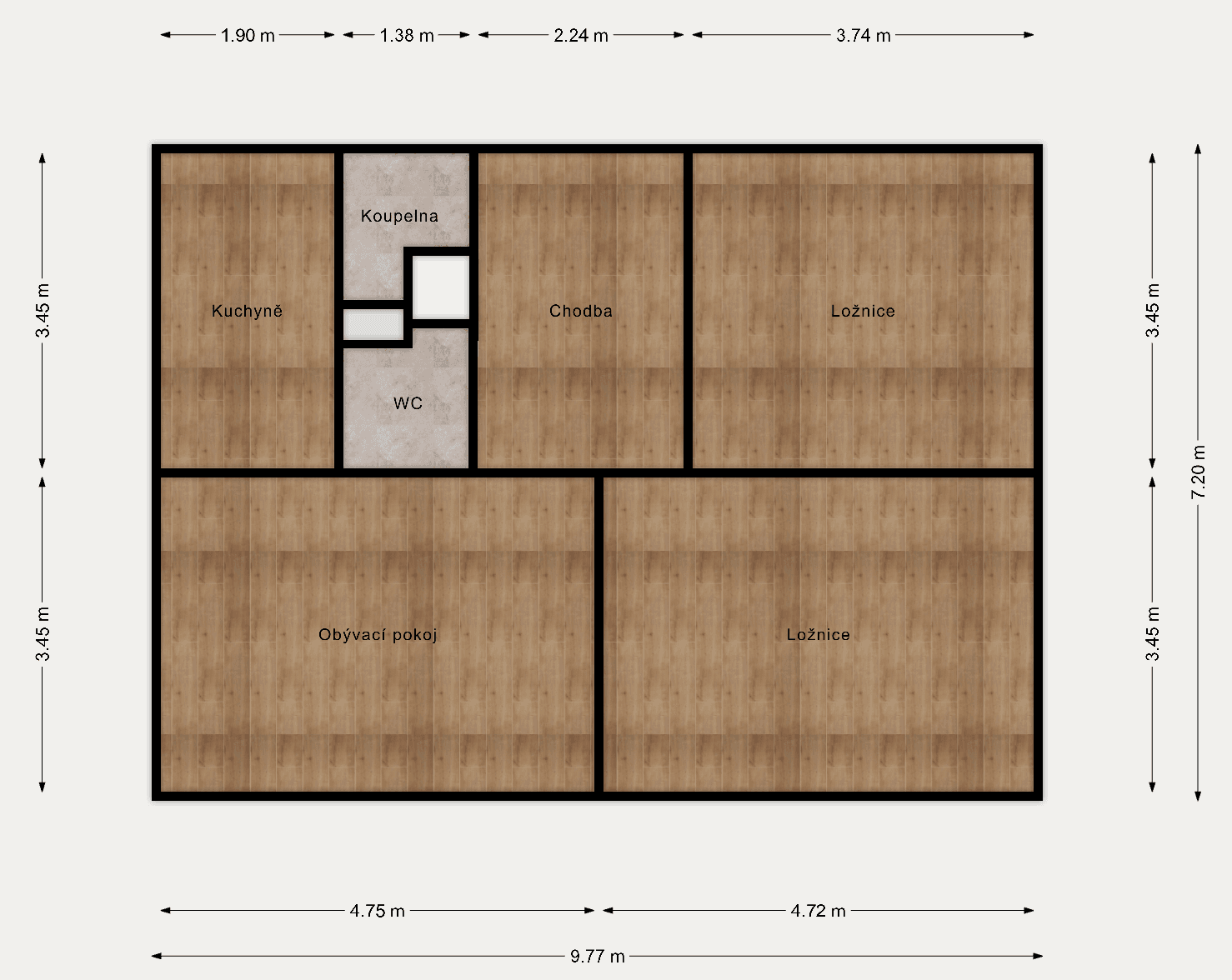 Pronájem bytu 3+1 65 m², Křimická, Plzeň, Plzeňský kraj Pronájem bytu 3+1 65 m², Křimická, Plzeň, Plzeňský kraj