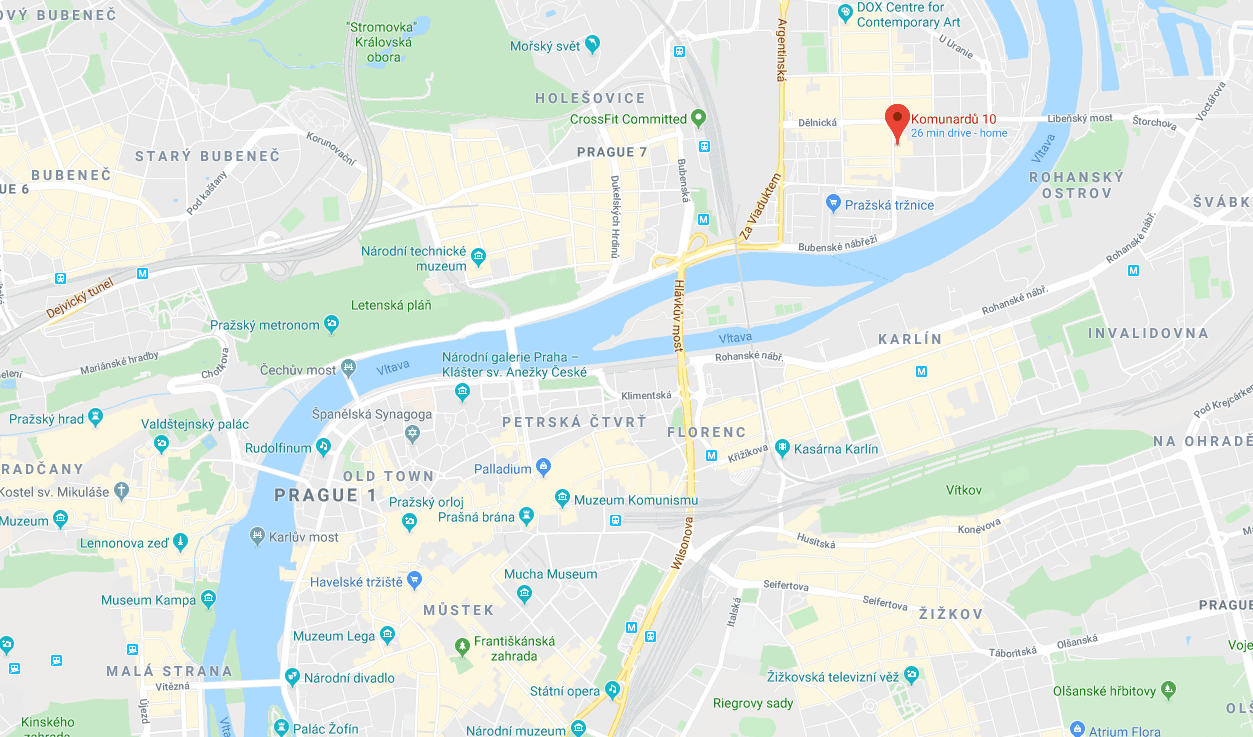 Pronájem bytu 1+kk 28 m², Komunardů, Praha, Praha Pronájem bytu 1+kk 28 m², Komunardů, Praha, Praha