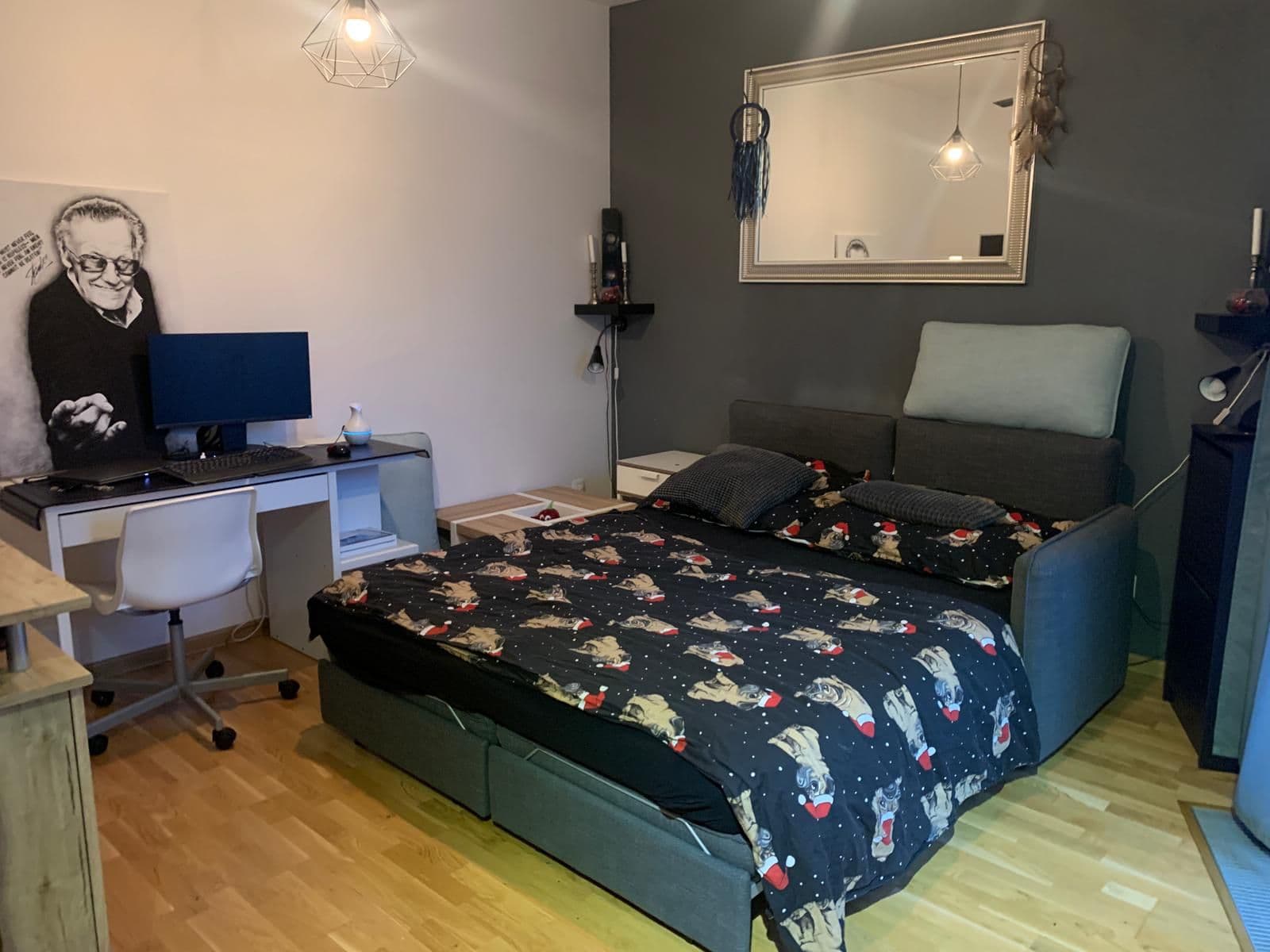 Pronájem bytu 1+kk 36 m², Olgy Havlové, Praha, Praha Pronájem bytu 1+kk 36 m², Olgy Havlové, Praha, Praha