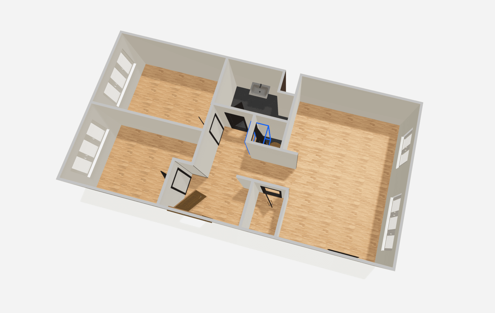 Pronájem bytu 3+kk 69 m², Přímětická, Praha, Praha Pronájem bytu 3+kk 69 m², Přímětická, Praha, Praha