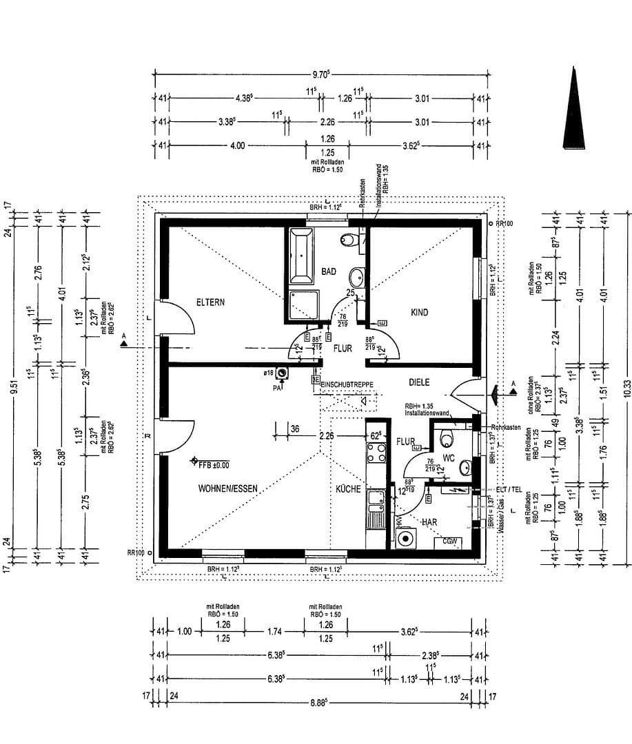 Pronájem domu 84 m², pozemek 400 m², Im Wustrocken 7, Bestensee, Braniborsko Pronájem domu 84 m², pozemek 400 m², Im Wustrocken 7, Bestensee, Braniborsko