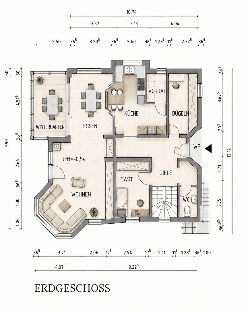 Prodej domu 1.008 m², pozemek 1.000 m², Ettlingen, Bádensko-Württembersko Prodej domu 1.008 m², pozemek 1.000 m², Ettlingen, Bádensko-Württembersko