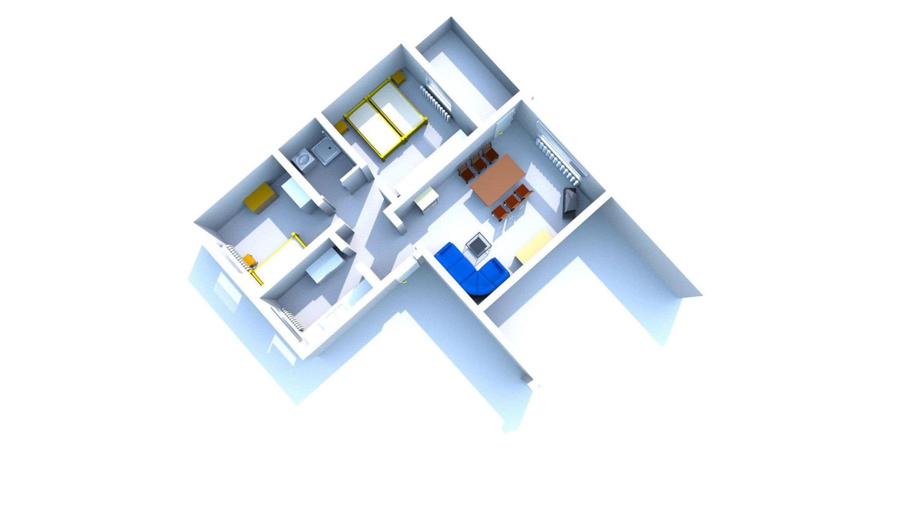 Pronájem bytu 3+1 69 m², Rosenstraße 10a, Bad Harzburg, Dolní Sasko Pronájem bytu 3+1 69 m², Rosenstraße 10a, Bad Harzburg, Dolní Sasko