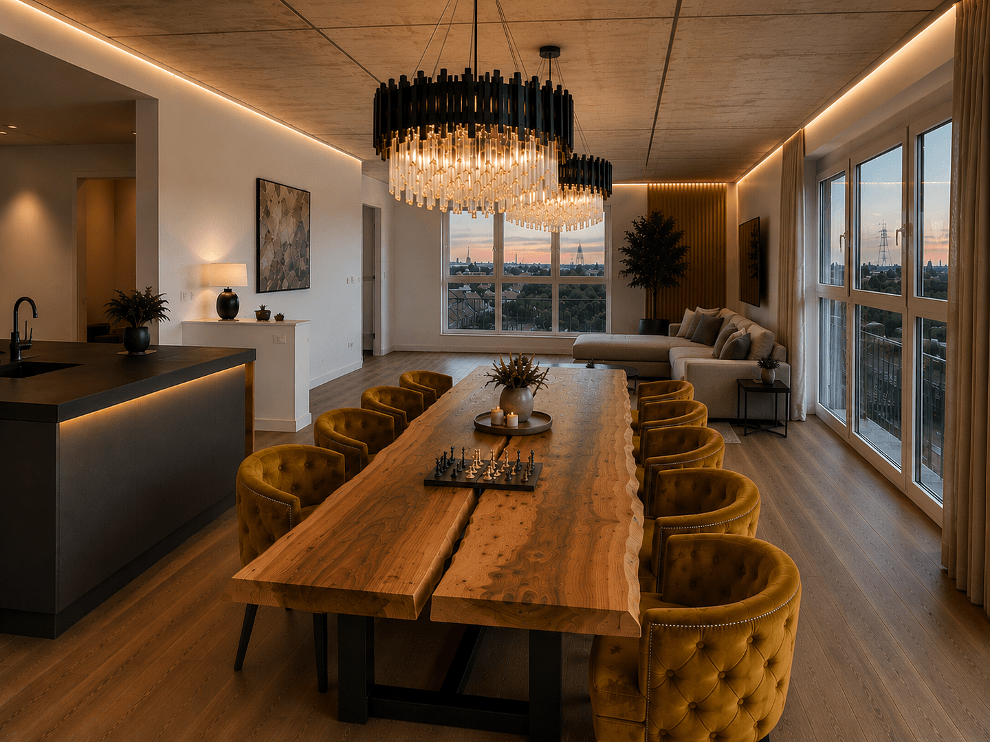 Pronájem bytu 4+1 240 m², Essen, Severní Porýní-Vestfálsko Pronájem bytu 4+1 240 m², Essen, Severní Porýní-Vestfálsko