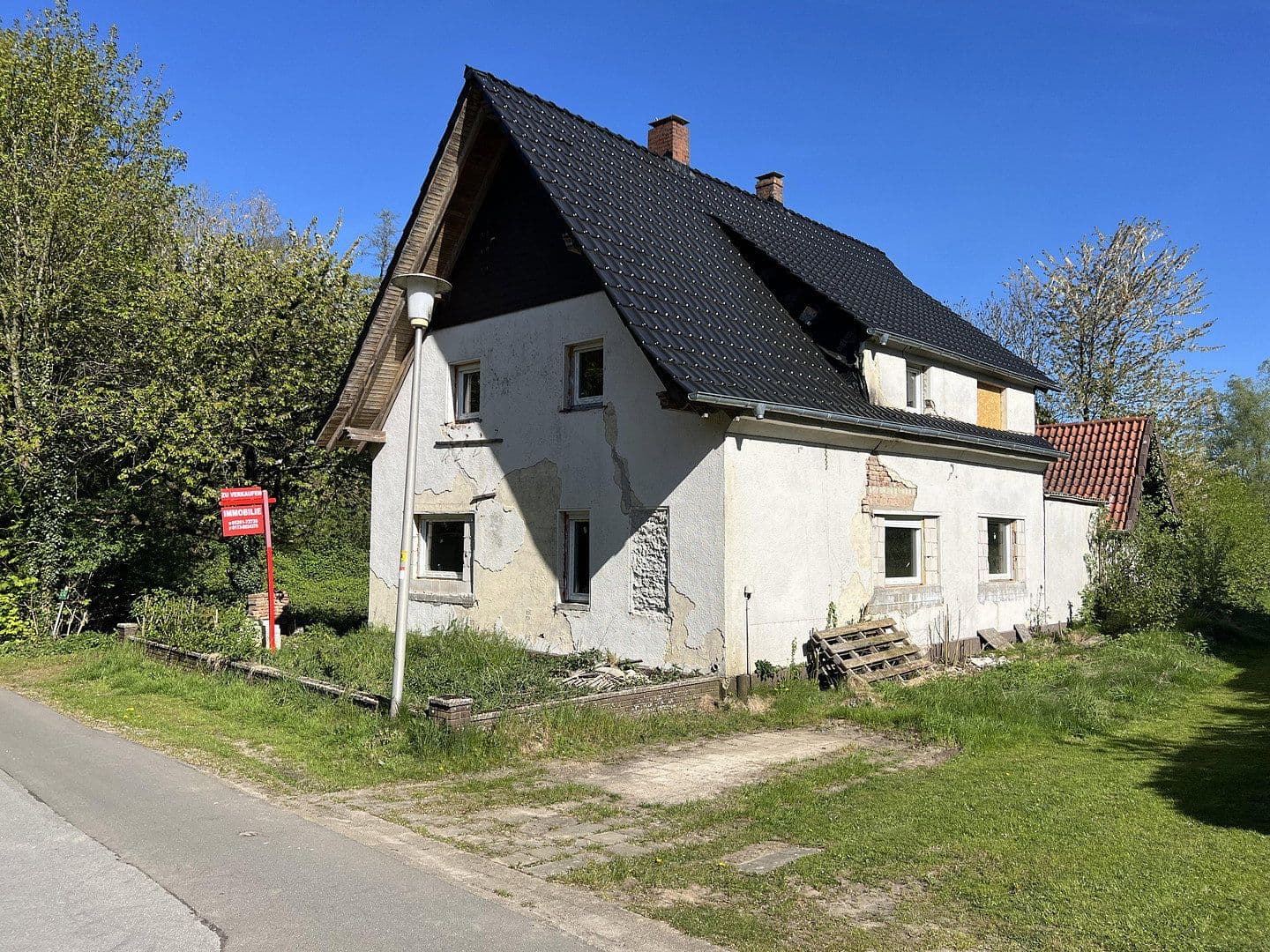 Prodej domu 155 m², pozemek 2.833 m², Neue Mühler Weg 4, Preußisch Oldendorf, Severní Porýní-Vestfálsko Prodej domu 155 m², pozemek 2.833 m², Neue Mühler Weg 4, Preußisch Oldendorf, Severní Porýní-Vestfálsko