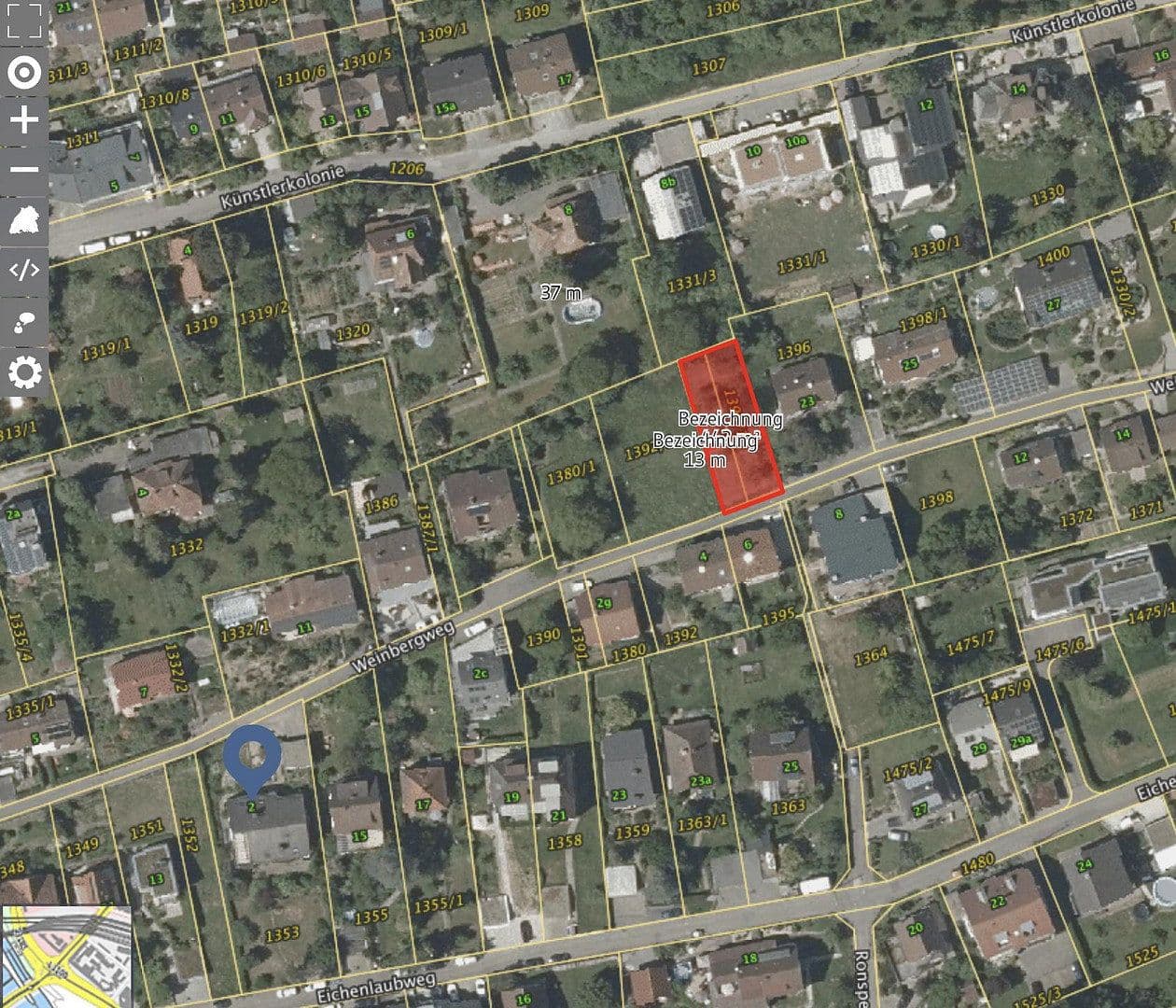 Prodej pozemku 444 m², Pforzheim-Eutingen, Bádensko-Württembersko Prodej pozemku 444 m², Pforzheim-Eutingen, Bádensko-Württembersko