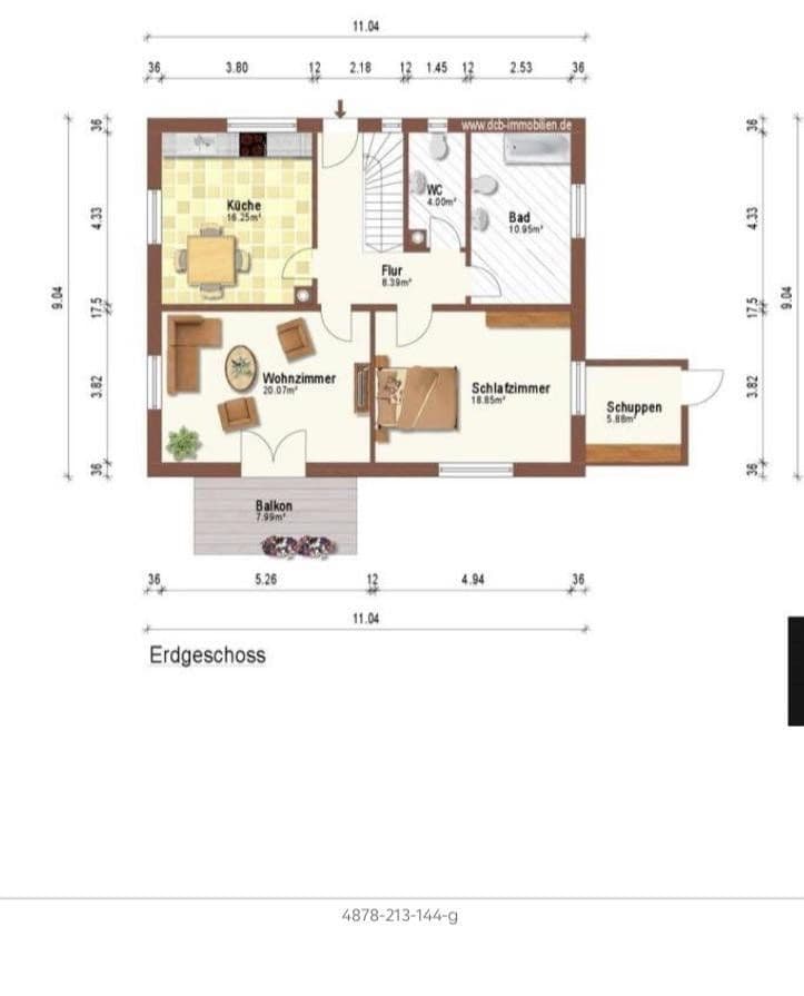 Prodej domu 158 m², pozemek 711 m², Starzach, Bádensko-Württembersko Prodej domu 158 m², pozemek 711 m², Starzach, Bádensko-Württembersko