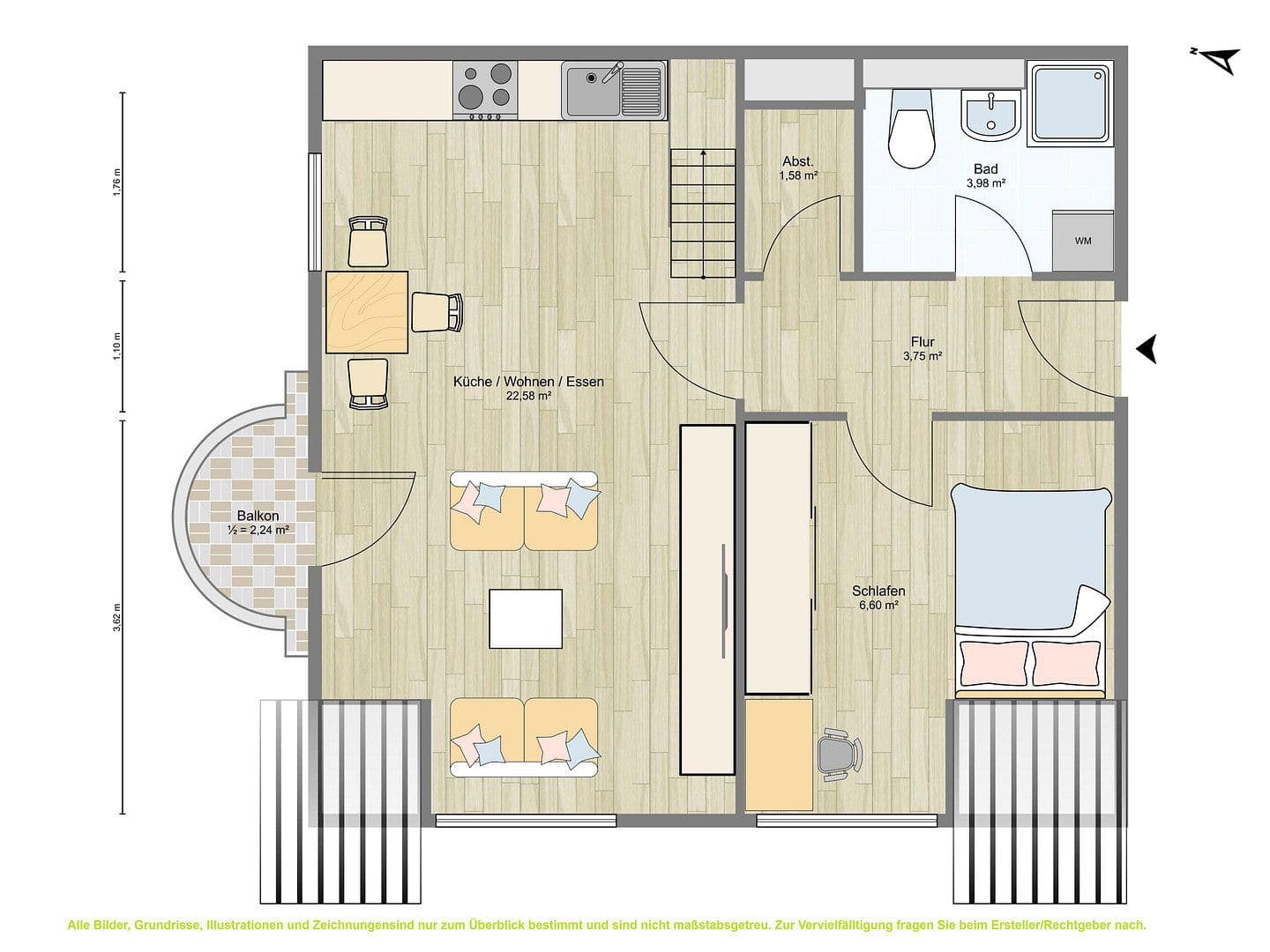 Prodej bytu 2+kk 49 m², Bad Mergentheim, Bádensko-Württembersko Prodej bytu 2+kk 49 m², Bad Mergentheim, Bádensko-Württembersko