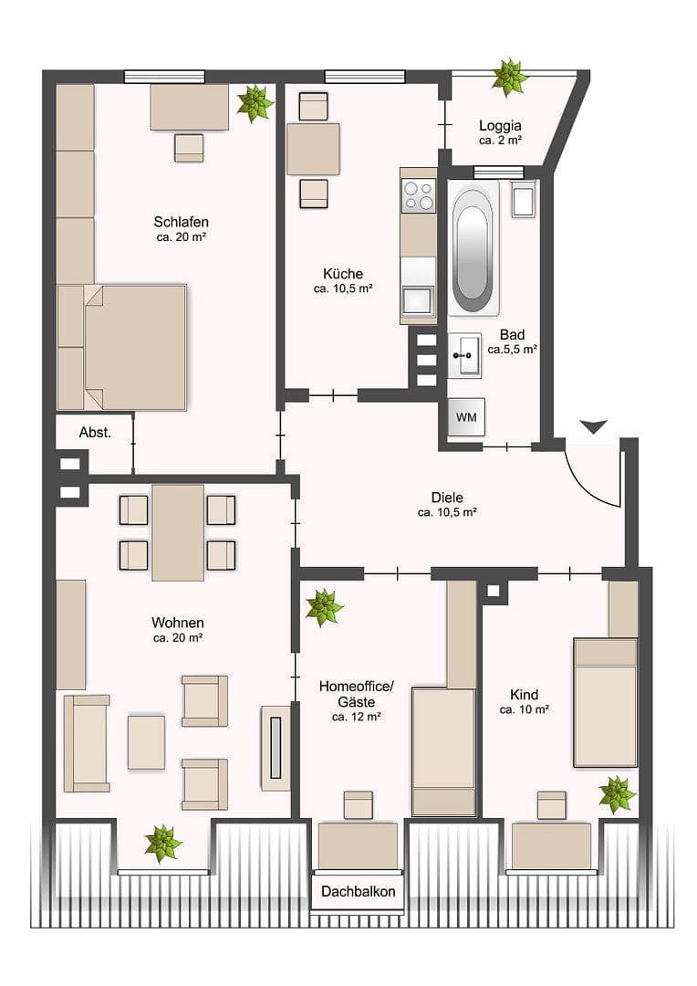 Prodej bytu 4+1 90 m², München, Bavorsko Prodej bytu 4+1 90 m², München, Bavorsko