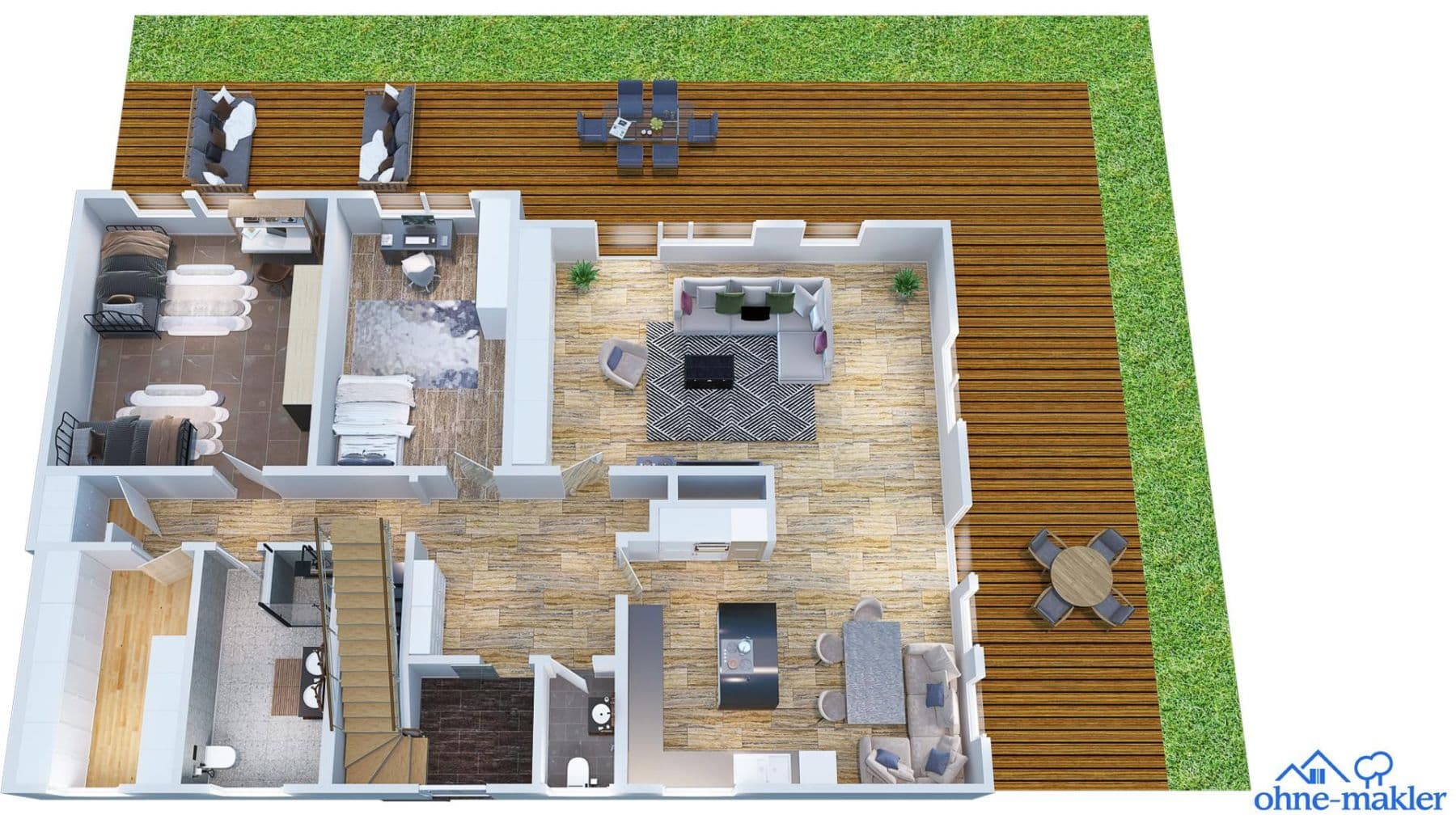 Prodej domu 306 m², pozemek 850 m², Bad Kreuznach, Porýní-Falc Prodej domu 306 m², pozemek 850 m², Bad Kreuznach, Porýní-Falc