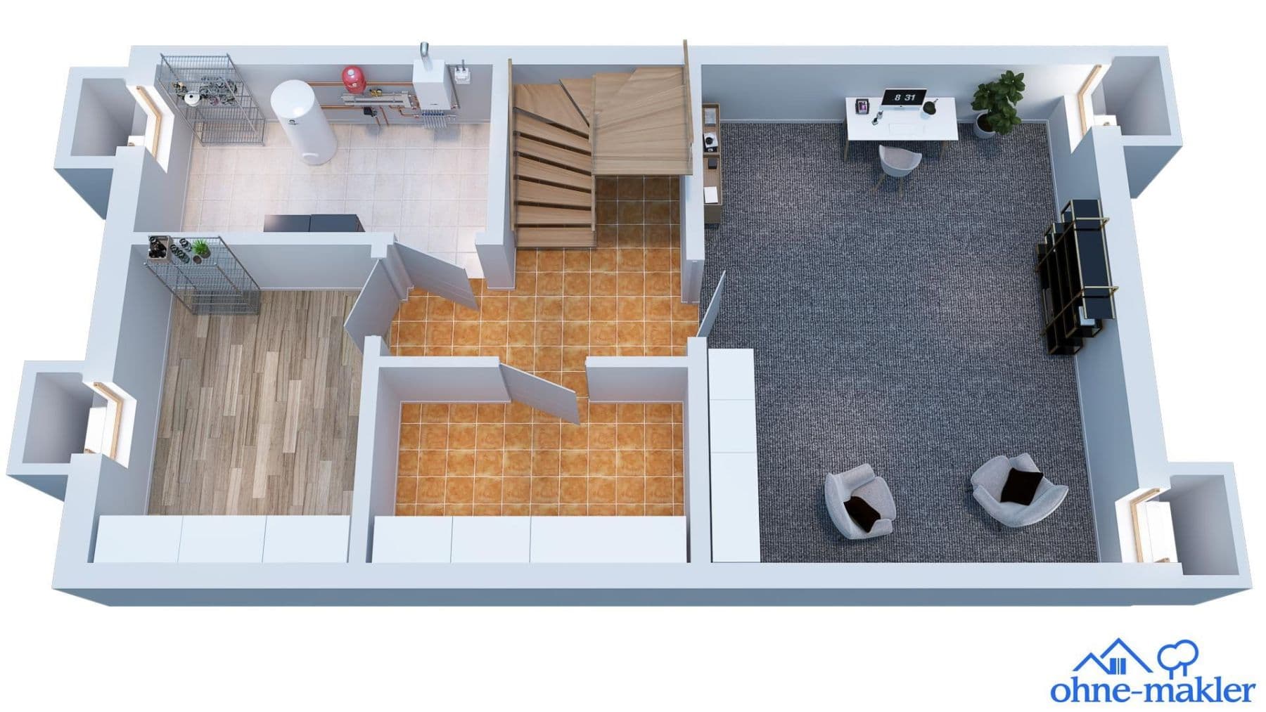 Prodej domu 154 m², pozemek 192 m², Wilhelm-Hoegner-Straße 42, München, Bavorsko Prodej domu 154 m², pozemek 192 m², Wilhelm-Hoegner-Straße 42, München, Bavorsko