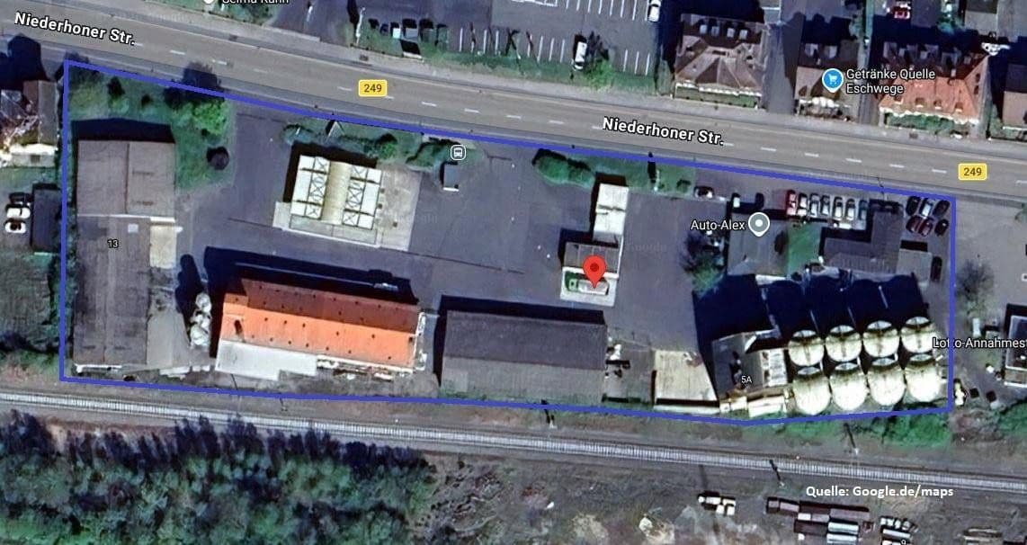 Prodej pozemku 9.520 m², Niederhoner Straße 11, Eschwege, Hessen Prodej pozemku 9.520 m², Niederhoner Straße 11, Eschwege, Hessen