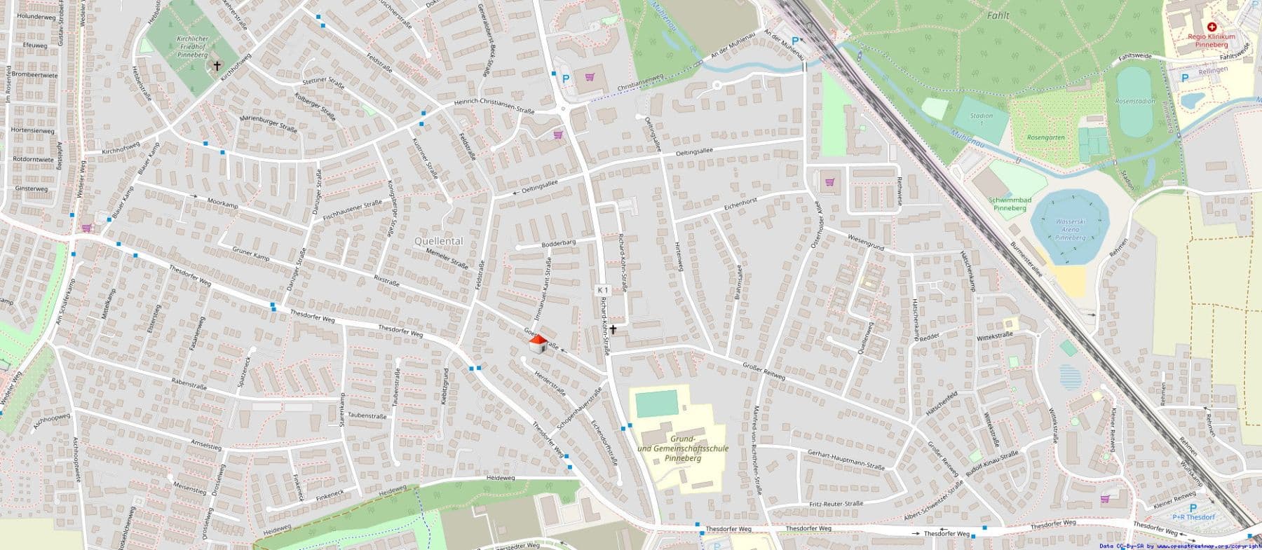 Pronájem bytu 2+1 75 m², Pinneberg, Šlesvicko-Holštýnsko Pronájem bytu 2+1 75 m², Pinneberg, Šlesvicko-Holštýnsko
