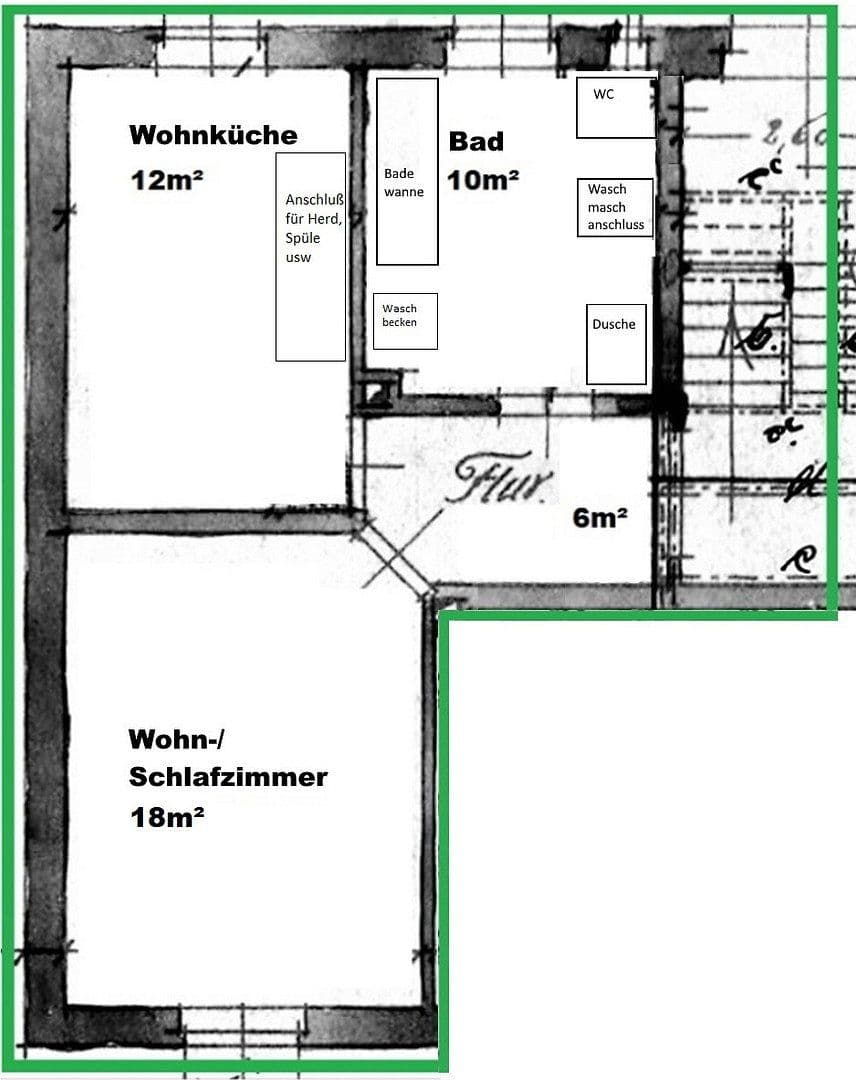 Pronájem bytu 1+kk 49 m², Mittelriede 10, Braunschweig, Dolní Sasko Pronájem bytu 1+kk 49 m², Mittelriede 10, Braunschweig, Dolní Sasko