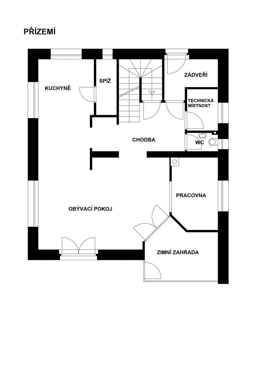 Pronájem bytu 190 m², Hrádecká, Liberec, Liberecký kraj Pronájem bytu 190 m², Hrádecká, Liberec, Liberecký kraj
