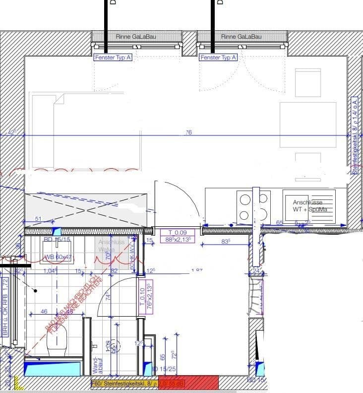 Pronájem bytu 1+kk 31 m², Unterfoehring, Bavorsko Pronájem bytu 1+kk 31 m², Unterfoehring, Bavorsko