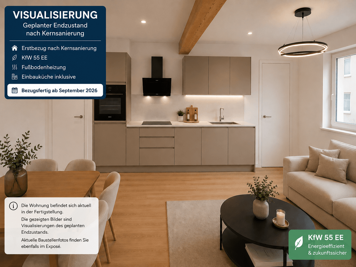 Pronájem bytu 2+1 47 m², Magdalenenstraße 1, Gernsheim, Hessen Pronájem bytu 2+1 47 m², Magdalenenstraße 1, Gernsheim, Hessen