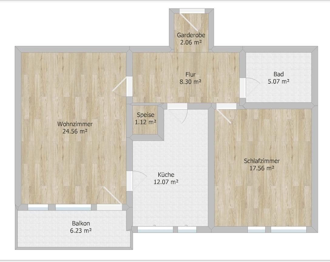 Pronájem bytu 2+1 74 m², Hörwarthstr. 18, München, Bavorsko Pronájem bytu 2+1 74 m², Hörwarthstr. 18, München, Bavorsko