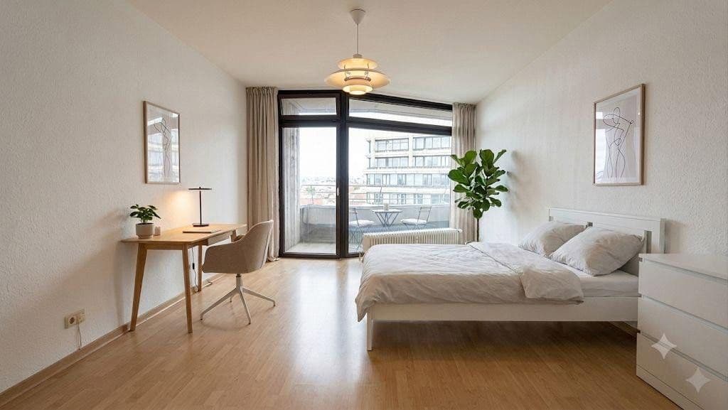 Pronájem bytu 1+1 32 m², Collinistraße 5, Mannheim, Bádensko-Württembersko Pronájem bytu 1+1 32 m², Collinistraße 5, Mannheim, Bádensko-Württembersko