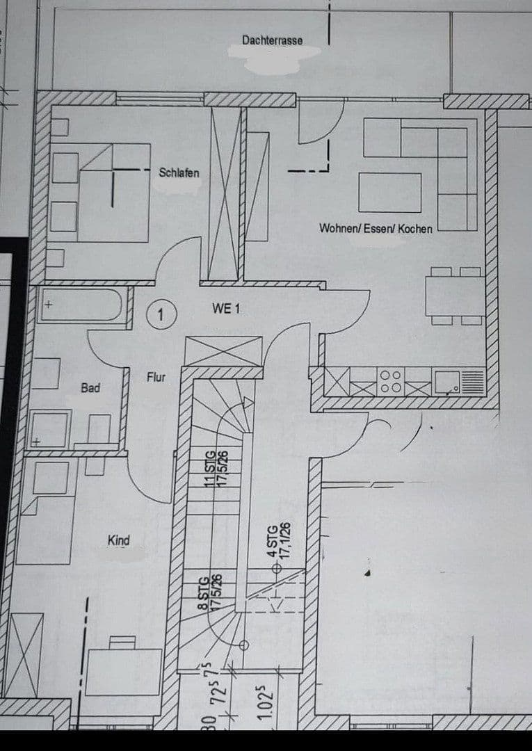 Pronájem bytu 3+1 71 m², Köln, Severní Porýní-Vestfálsko Pronájem bytu 3+1 71 m², Köln, Severní Porýní-Vestfálsko