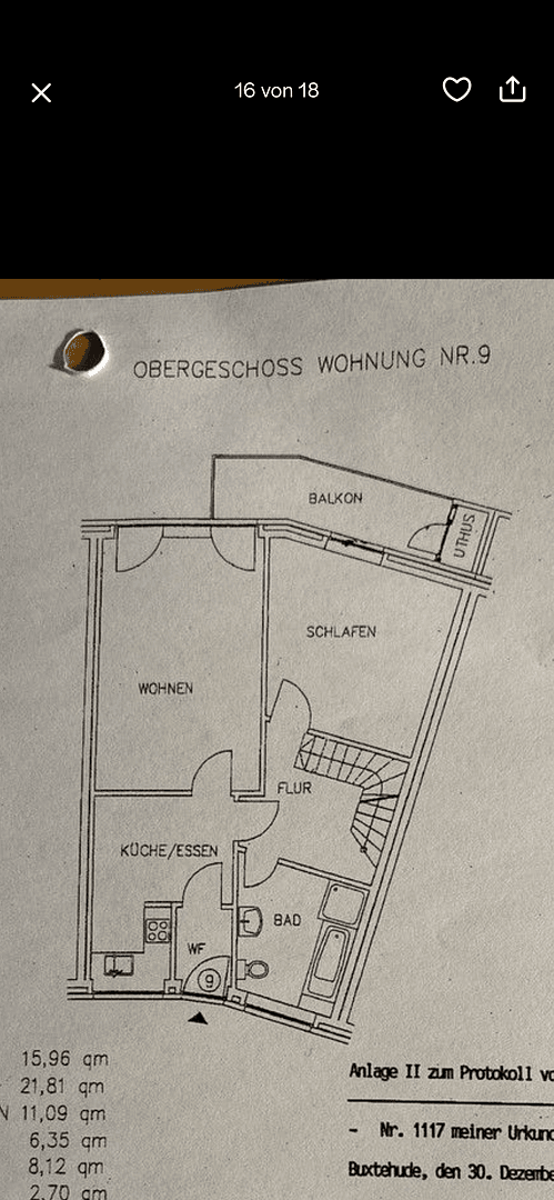 Pronájem bytu 3+1 80 m², Hollenstedt, Dolní Sasko Pronájem bytu 3+1 80 m², Hollenstedt, Dolní Sasko