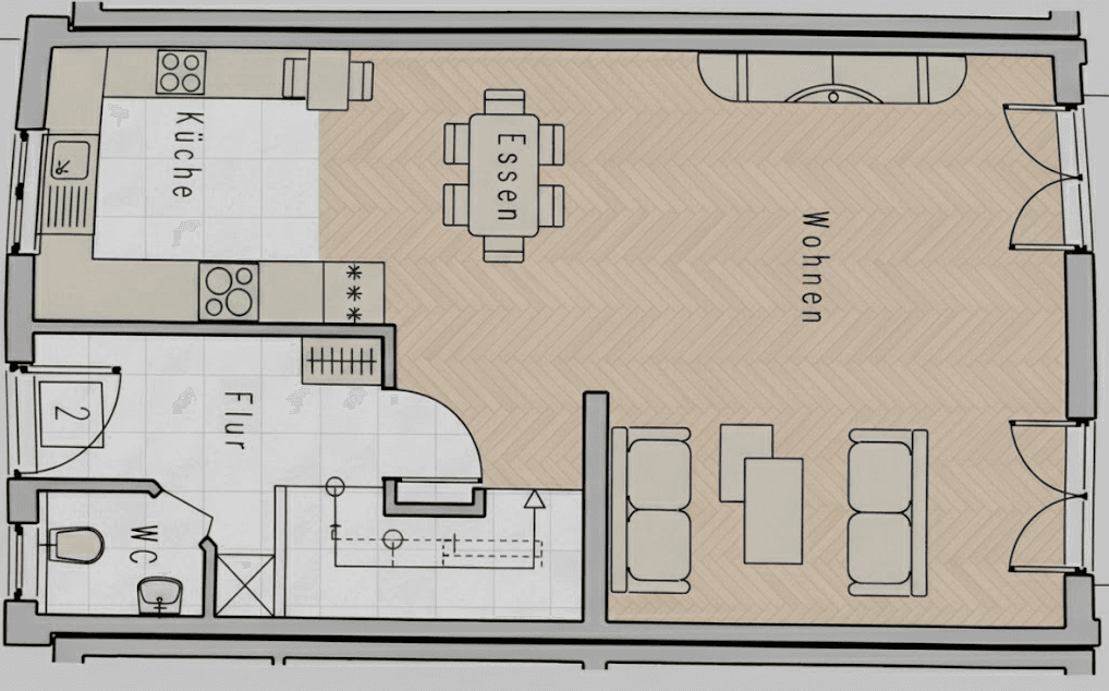 Prodej domu 160 m², pozemek 150 m², Mühlheim am Main, Hessen Prodej domu 160 m², pozemek 150 m², Mühlheim am Main, Hessen