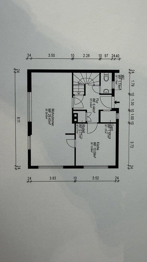 Prodej domu 94 m², pozemek 1.100 m², Roffhausener Landstraße 11c, Schortens, Dolní Sasko Prodej domu 94 m², pozemek 1.100 m², Roffhausener Landstraße 11c, Schortens, Dolní Sasko