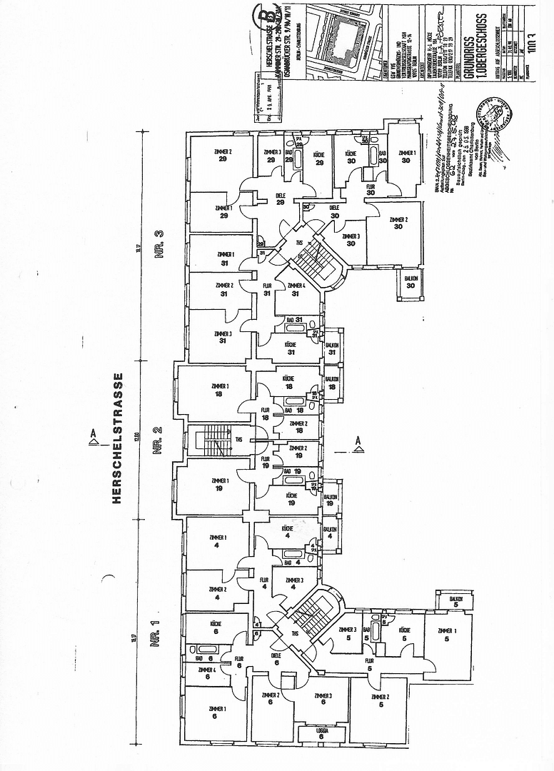 Prodej bytu 2+1 56 m², Herschelstr. 2, Berlin, Berlín Prodej bytu 2+1 56 m², Herschelstr. 2, Berlin, Berlín