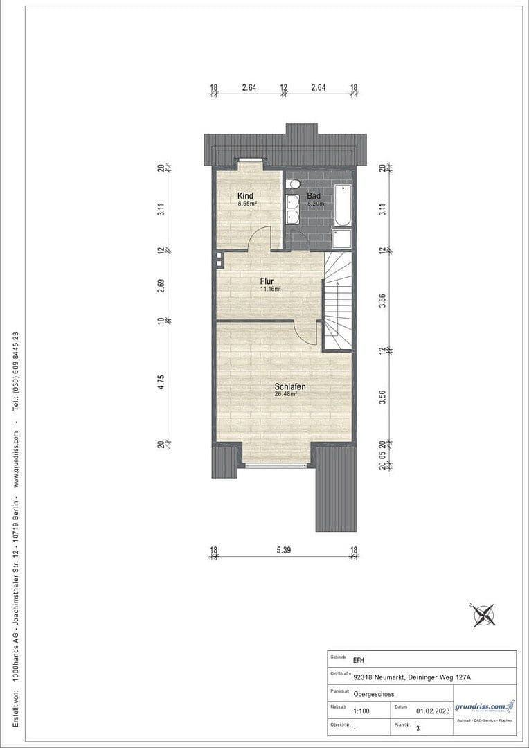 Pronájem domu 130 m², pozemek 151 m², Neumarkt in der Oberpfalz, Bavorsko Pronájem domu 130 m², pozemek 151 m², Neumarkt in der Oberpfalz, Bavorsko