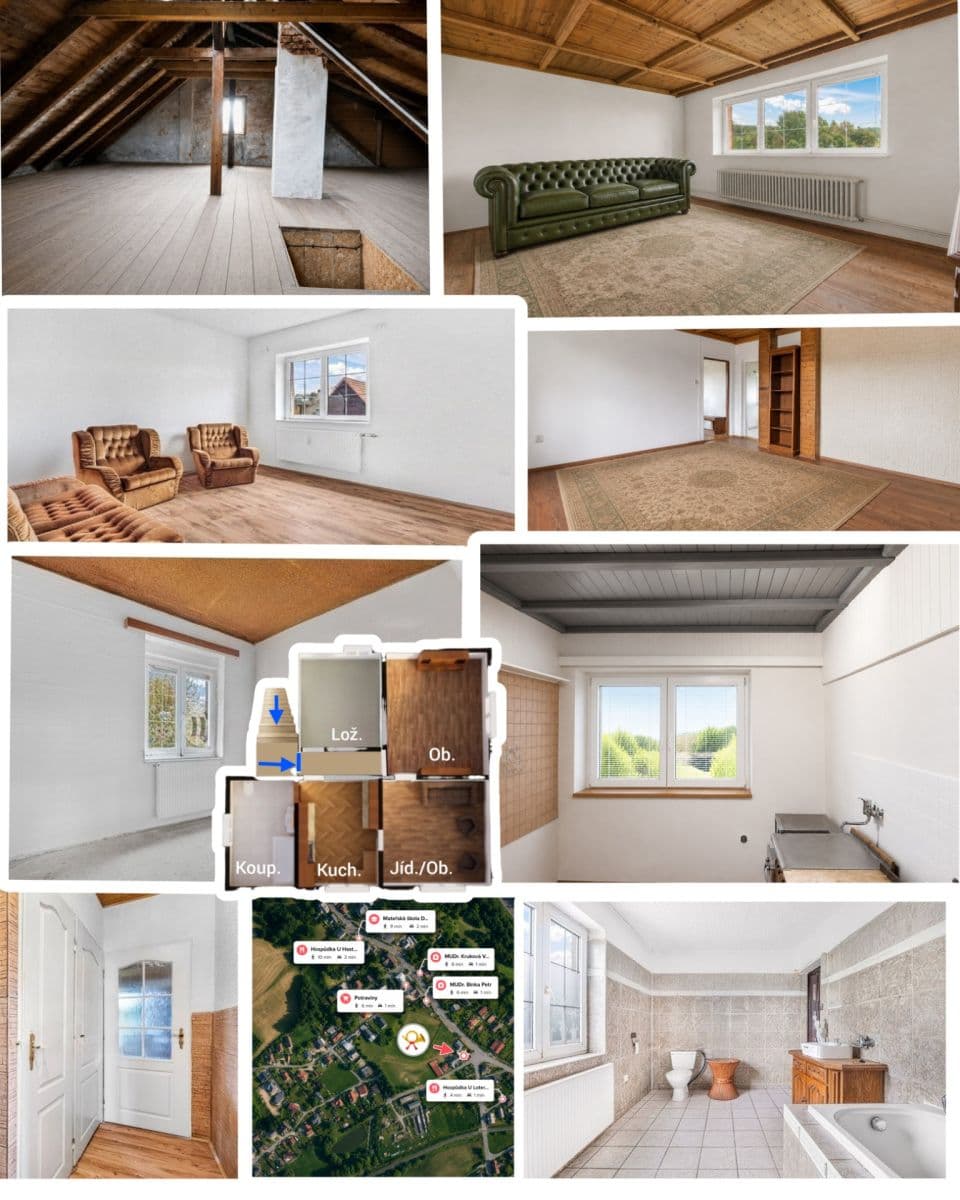Prodej bytu 4+1 173 m², Dlouhý Most, Liberecký kraj Prodej bytu 4+1 173 m², Dlouhý Most, Liberecký kraj