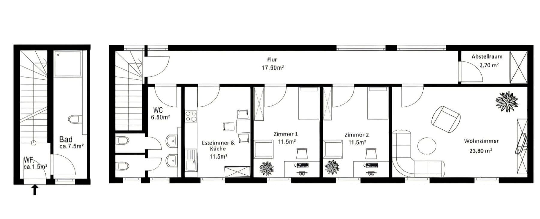 Prodej bytu 4+1 94 m², Baubergerstraße 5, München, Bavorsko Prodej bytu 4+1 94 m², Baubergerstraße 5, München, Bavorsko