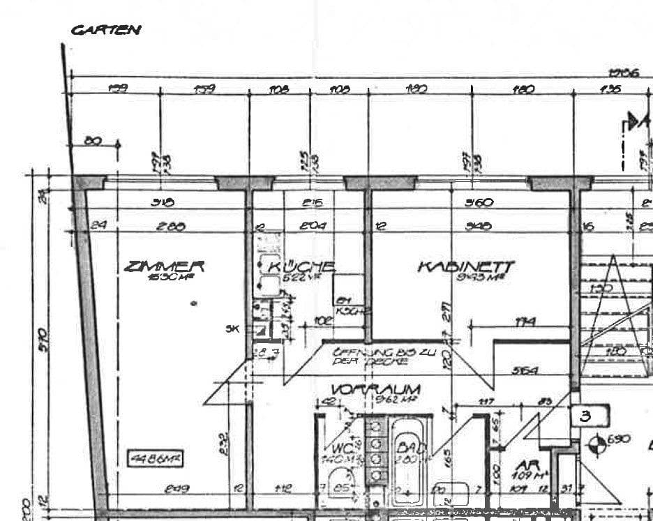 Pronájem bytu 2+1 45 m², Romanogasse 29, Wien, Wien Pronájem bytu 2+1 45 m², Romanogasse 29, Wien, Wien