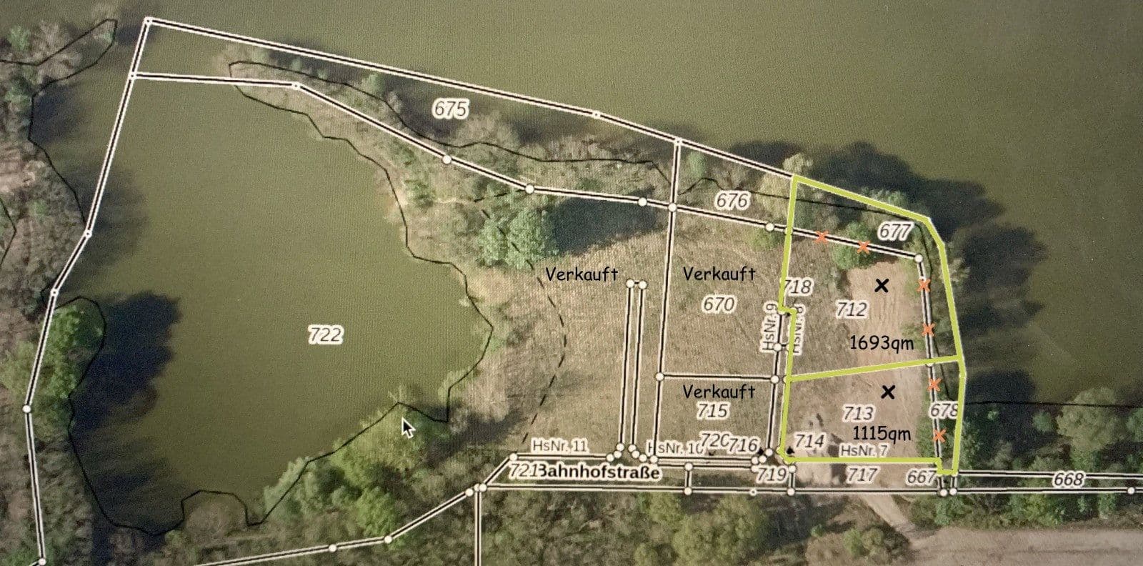 Prodej pozemku 1.115 m², Bahnhofstraße 7, Treuenbrietzen, Braniborsko Prodej pozemku 1.115 m², Bahnhofstraße 7, Treuenbrietzen, Braniborsko