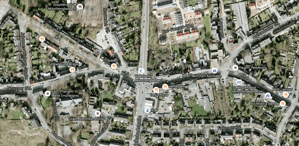 Pronájem bytu 2+1 39 m², Neusser Straße 263, Mönchengladbach, Severní Porýní-Vestfálsko Pronájem bytu 2+1 39 m², Neusser Straße 263, Mönchengladbach, Severní Porýní-Vestfálsko